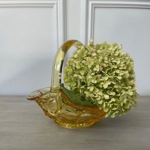 🌟VINTAGE🌟 Indiana Glass Constellation Colored Glass Basket